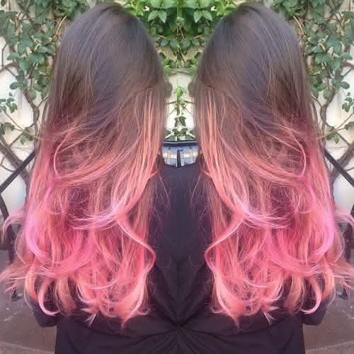 ombre-hair-rosa